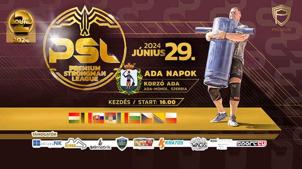 Premium Strongman League 2. fordulója a szerbiai Adán