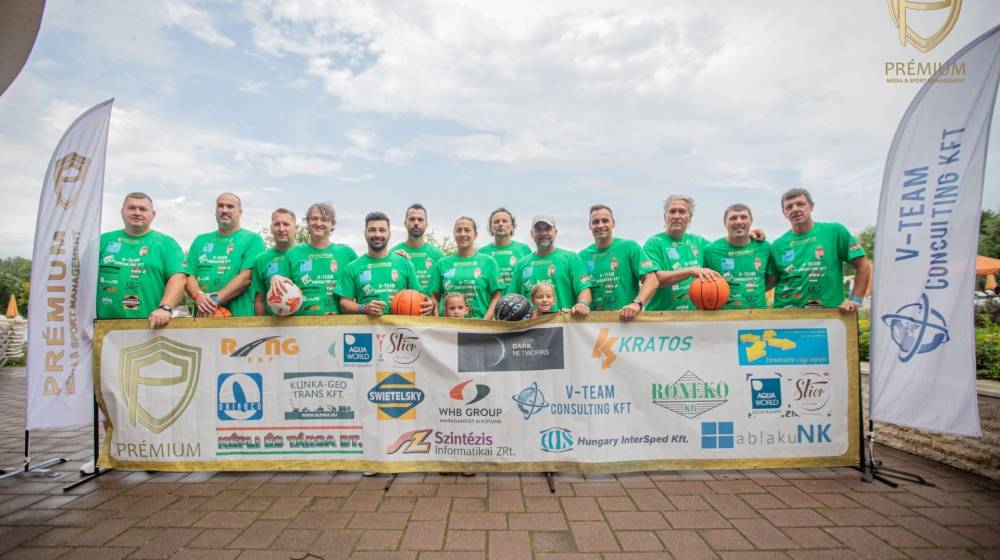 A sportolás fontosságát hirdeti a Prémium Médiaválogatott