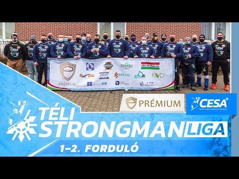 Embedded thumbnail for CESA® Téli Strongman Liga 1-2 forduló összefoglaló