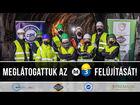 Embedded thumbnail for Meglátogattuk az M3 metró felújítását 