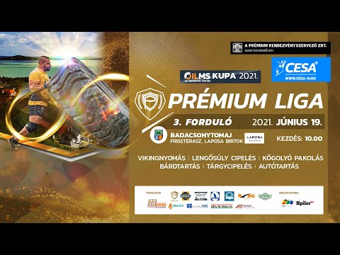 Embedded thumbnail for CESA® Strongman Prémium Liga 3. forduló, Frissterasz Kupa Badacsonytomaj