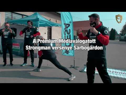 Embedded thumbnail for PRÉMIUM Médiaválogatott Strongman Versenye Sárbogárdon 2021